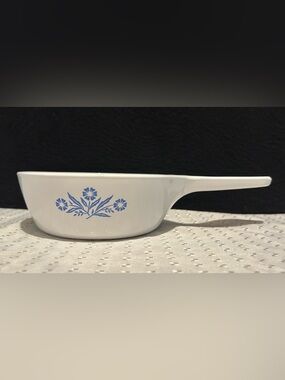 Corning Ware Blue Cornflower Pattern P-81-B  Casserole Dish 1 Pt.